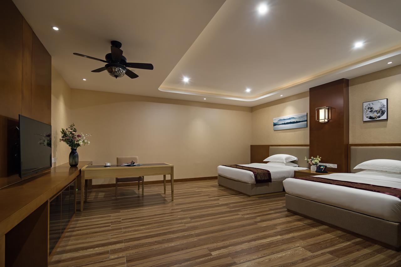 Cheermore Recreation Hotel Guangzhou Zhimao Yuan Ecological Spa Leisure Hotel Exterior foto